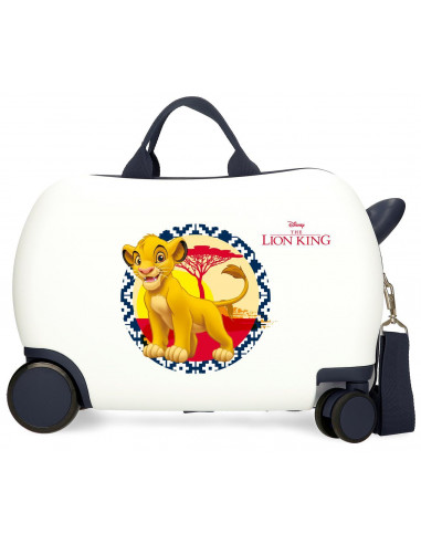 2441062 ABS ROLLING SUITCASE 4W.( 2MULTI.) 45CM. THE LION KI